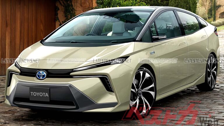 Nuova Toyota Prius 2023, il Rendering in Anteprima