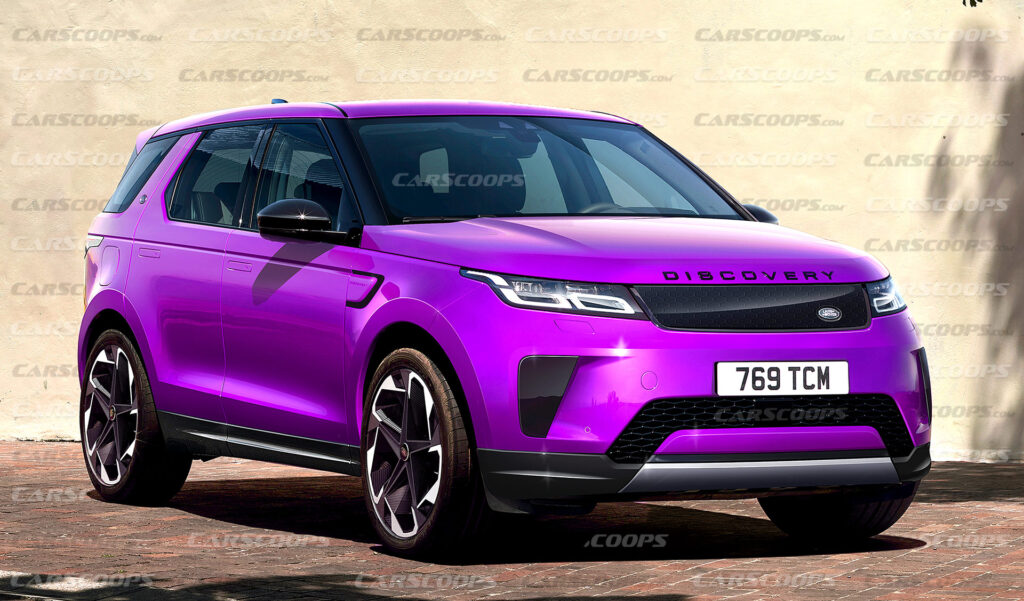 Nuova Land Rover Discovery Sport 2024, il Rendering della 100