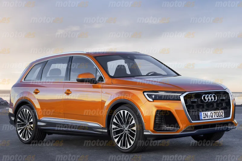 Nuova Audi Q7 2024 Anteprima Rendering Autoprove.it