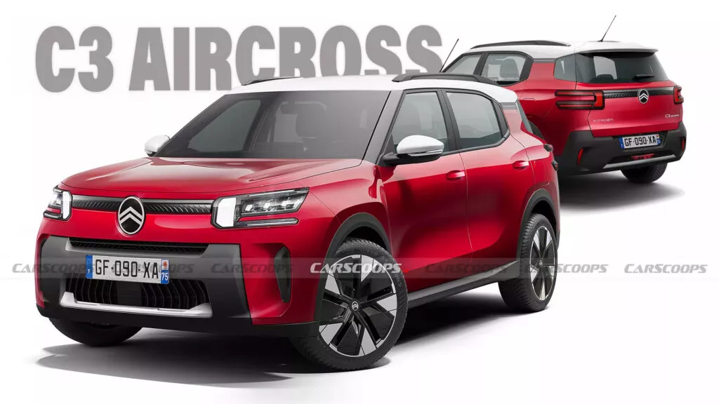 Nuova Citroen C Aircross Il Rendering Autoprove It